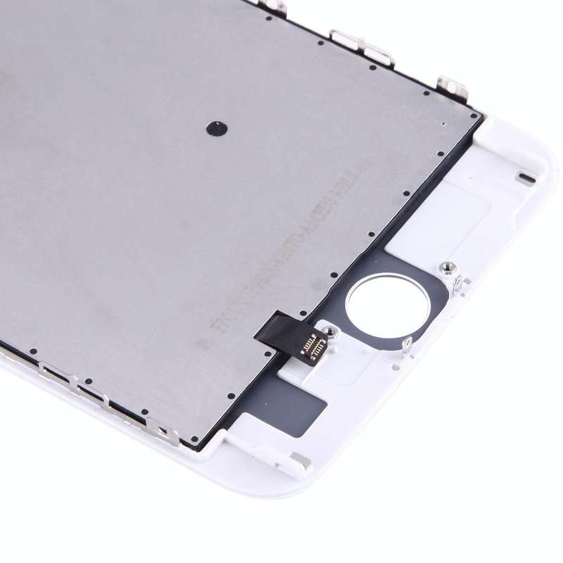 10 PCS TFT LCD Screen for iPhone 6s Plus Digitizer Full Assembly with Frame (White)