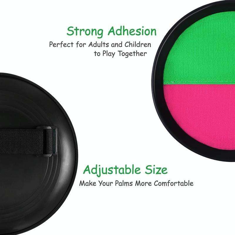 Interactive Interesting Handheld Educational Sticky Target Ball Game Chuck Ball Party Games for K...