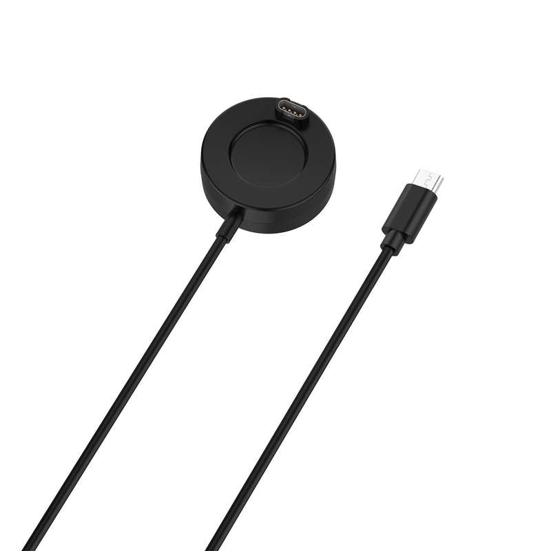 For Garmin Fenix 5X Plus Type-C / USB-C Interface Watch Charger With Data Function(Black)