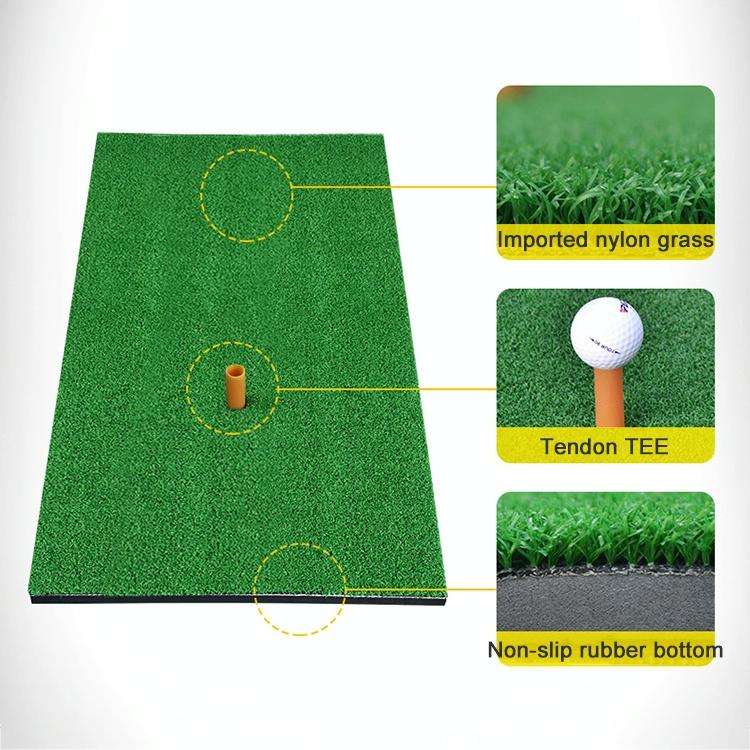 Indoor Golf Practice Mat EVA Materials Golf Exercise Mat with TEE Regular Edition, Size: 50*80cm