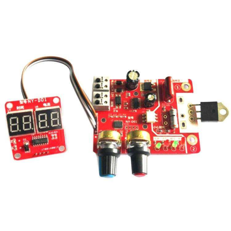 NY-D01 Spot Welding Machine Control Board Adjustment Time Current Digital Display Control Board, ...