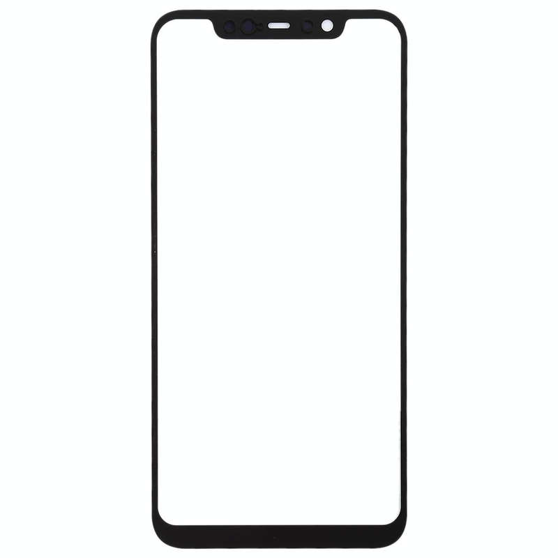 Front Screen Outer Glass Lens for Xiaomi Mi 8(Black)