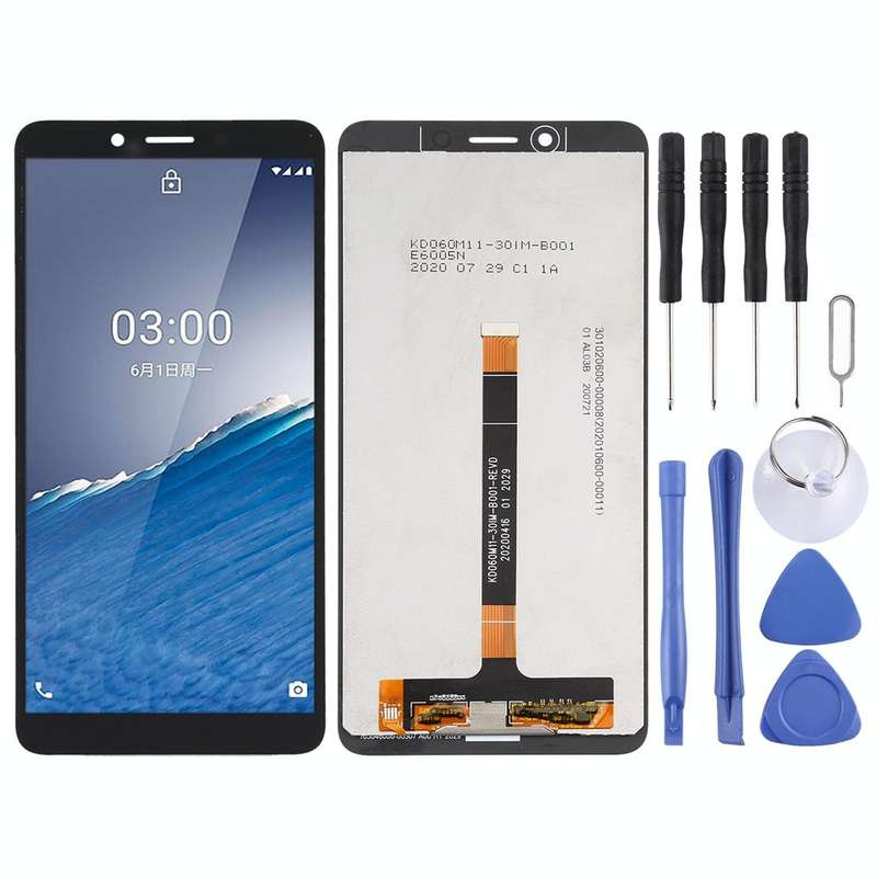 TFT LCD Screen for Nokia C3 with Digitizer Full Assembly