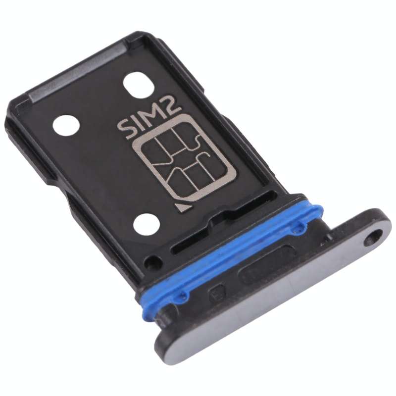 For vivo X70 V2133A V2104 SIM Card Tray + SIM Card Tray (Black)