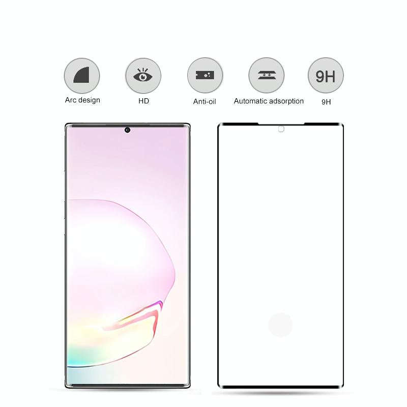 For Samsung Galaxy Note20 Ultra 5G mocolo 0.33mm 9H 3D Curved Full Screen Tempered Glass Film, Fi...
