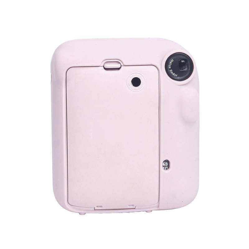 For FUJIFILM instax mini 12 Soft Silicone Camera Protective Case(Pink)