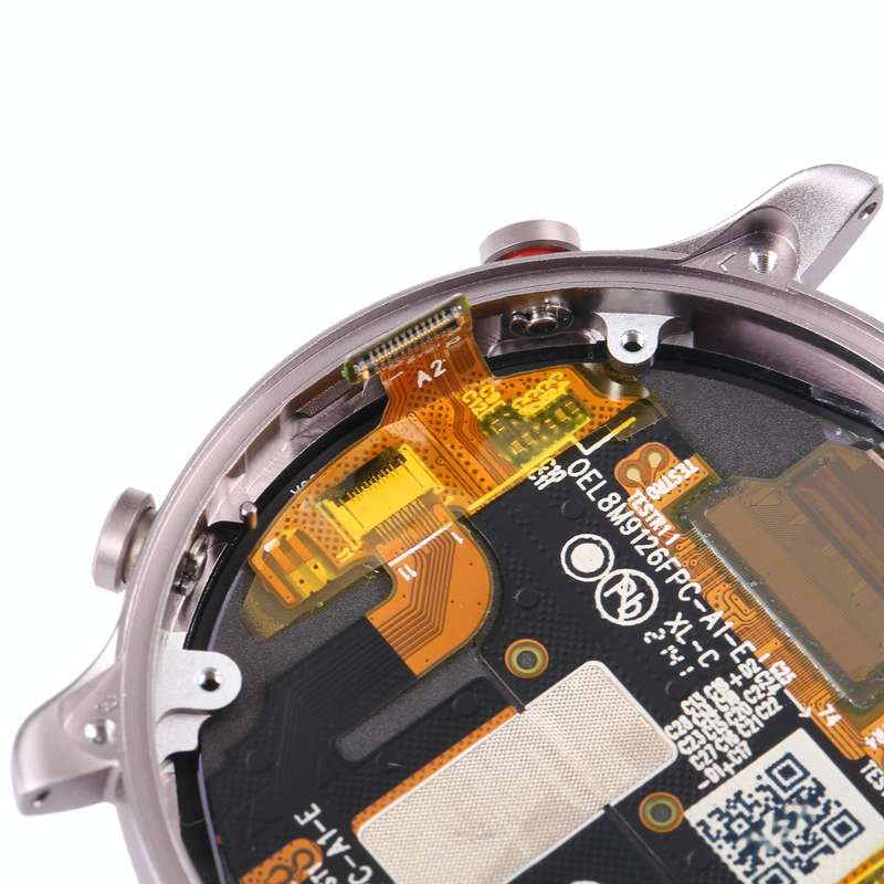 Original LCD Screen For Amazfit GTR 2 Digitizer Full Assembly With Frame(Silver)