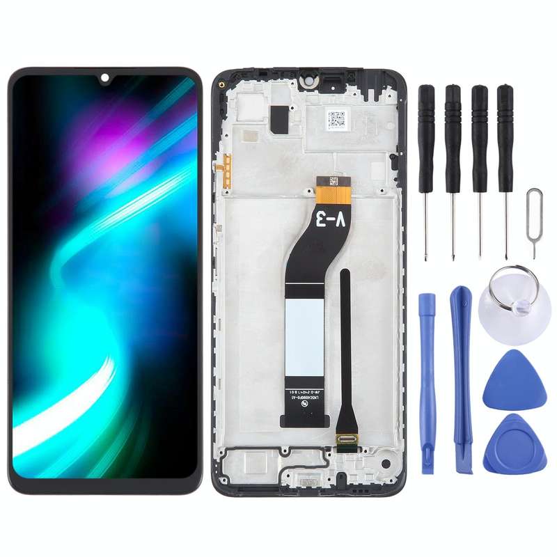 For Xiaomi Poco C61 Original IPS Material LCD Screen Digitizer Full Assembly with Frame