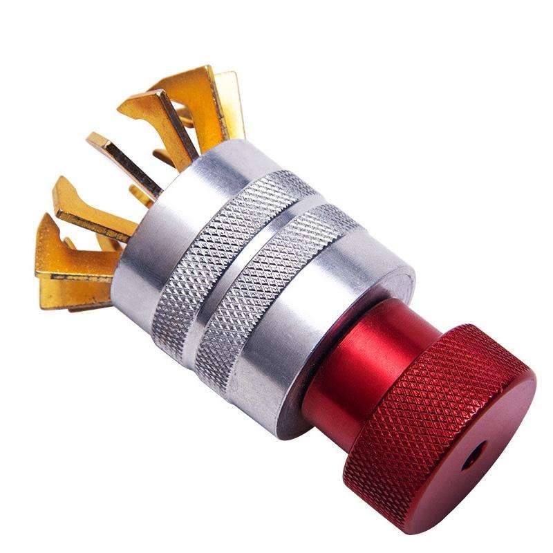 Bezel Opener Watch Gluer Acrylic Cover Watch Repair Tool(Red)