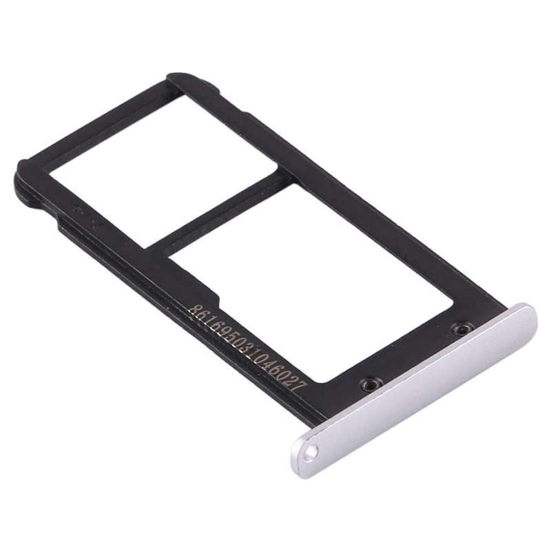 SIM Card Tray + Micro SD Card Tray for Huawei MediaPad M3 8.4 (4G Version) (Silver)