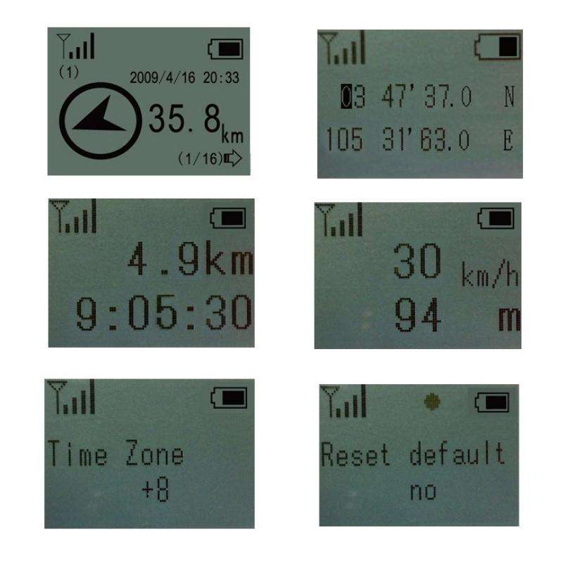 KH-12 Mini GPS Locator Outdoor Climbing Compass(65x52x21mm)