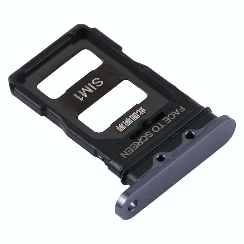 SIM Card Tray + SIM Card Tray for Xiaomi Mi 11 (Black)