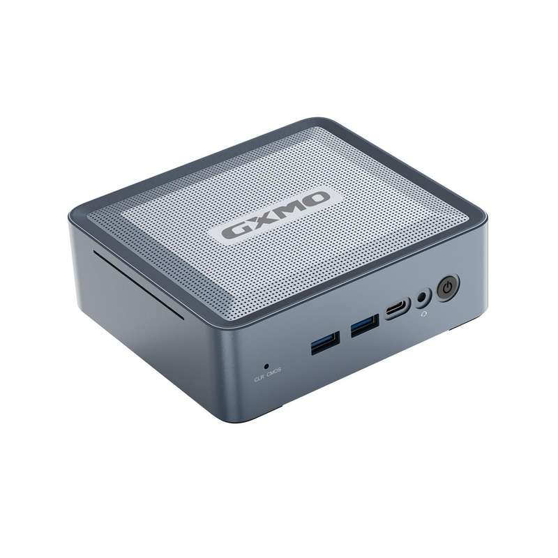 GXMO H56 Windows 11 AMD R5-5600H Mini PC NVME SSD WiFi6 Mini Desktop Computer, Specification:16GB...