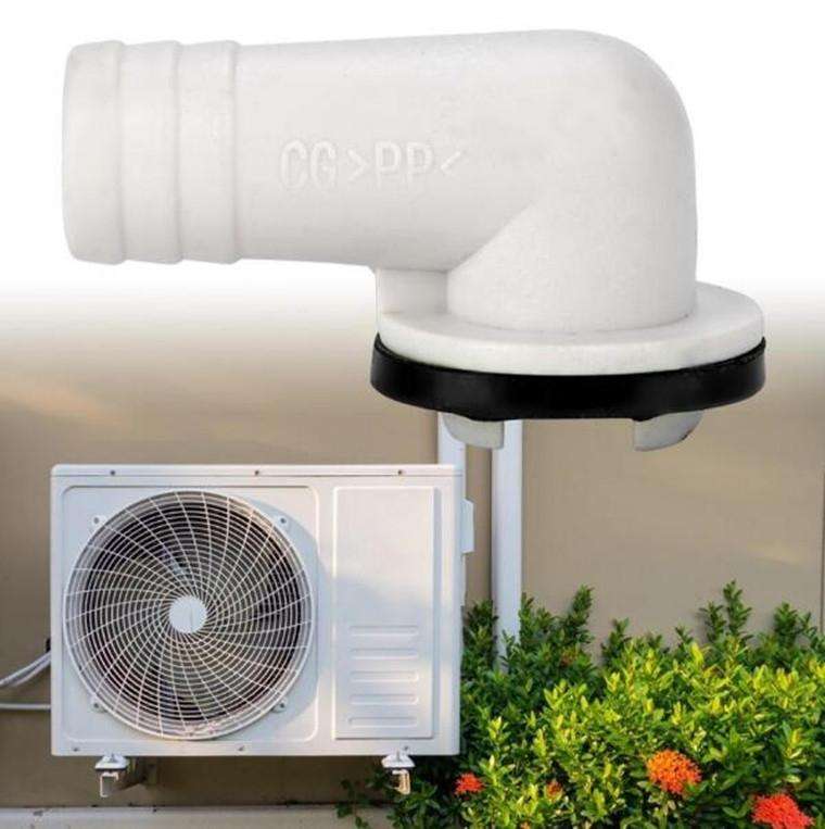 Elbow Air Conditioning External Air Conditioner Outlet Drain Nozzle Universal Drainage Tool for L...