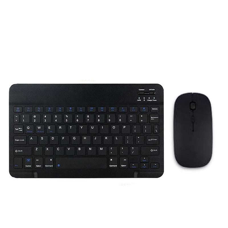 YS-001 9.7-10.1 Inch Tablets Phones Universal Mini Wireless Bluetooth Keyboard, Style:with Blueto...