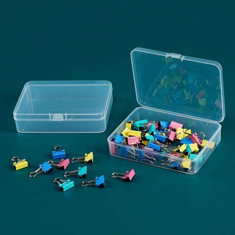 10 PCS Rectangular PP Plastic Box Transparent Packaging Box With Cover Plastic Parts Hardware Too...