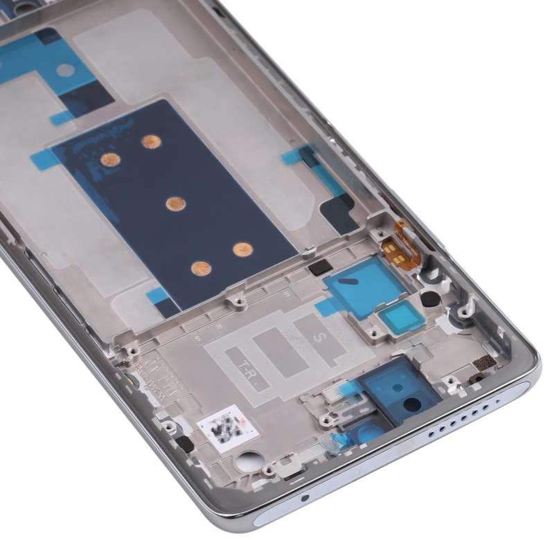 Original Front Housing LCD Frame Bezel Plate for Xiaomi 11T / 11T Pro 21081111RG 2107113SG(Silver)