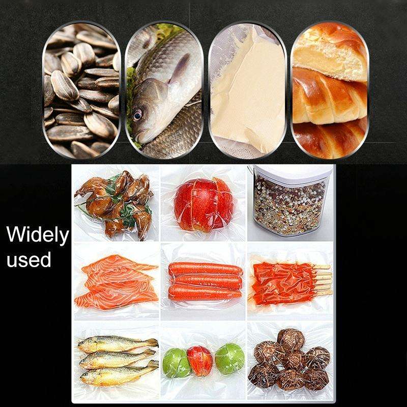 Automatic Vacuum Sealer Household Food Preservation Packaging Machine, Plug Specification:EU Plug...
