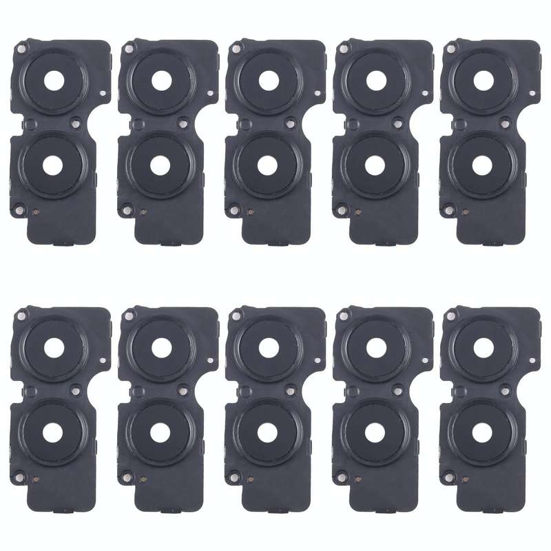 For Samsung Galaxy A05 SM-A055F 10pcs Original Rear Camera Lens Cover(Black)