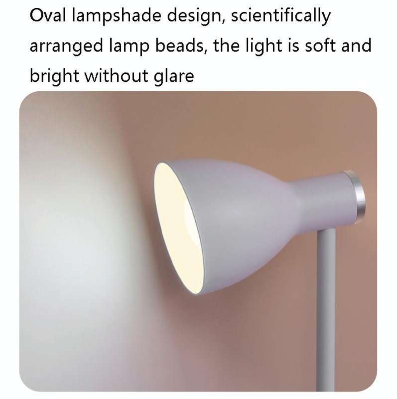 8099 LED Eye Protection Touch Dimming Table Lamp(Classic White)