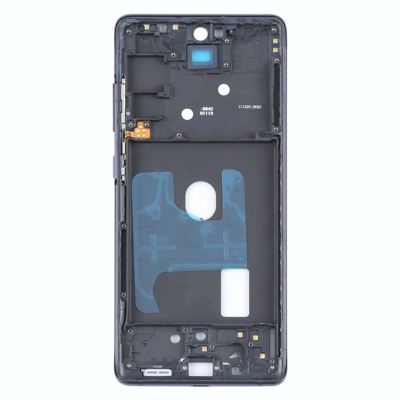 For Samsung Galaxy S20 FE Middle Frame Bezel Plate With Accessories (Black)