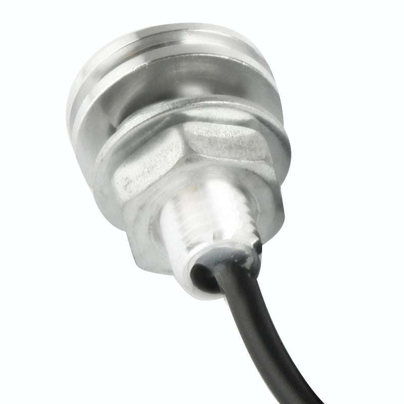 3W Waterproof Eagle Eye Light Green LED Light for Vehicles, Cable Length: 60cm(Silver)
