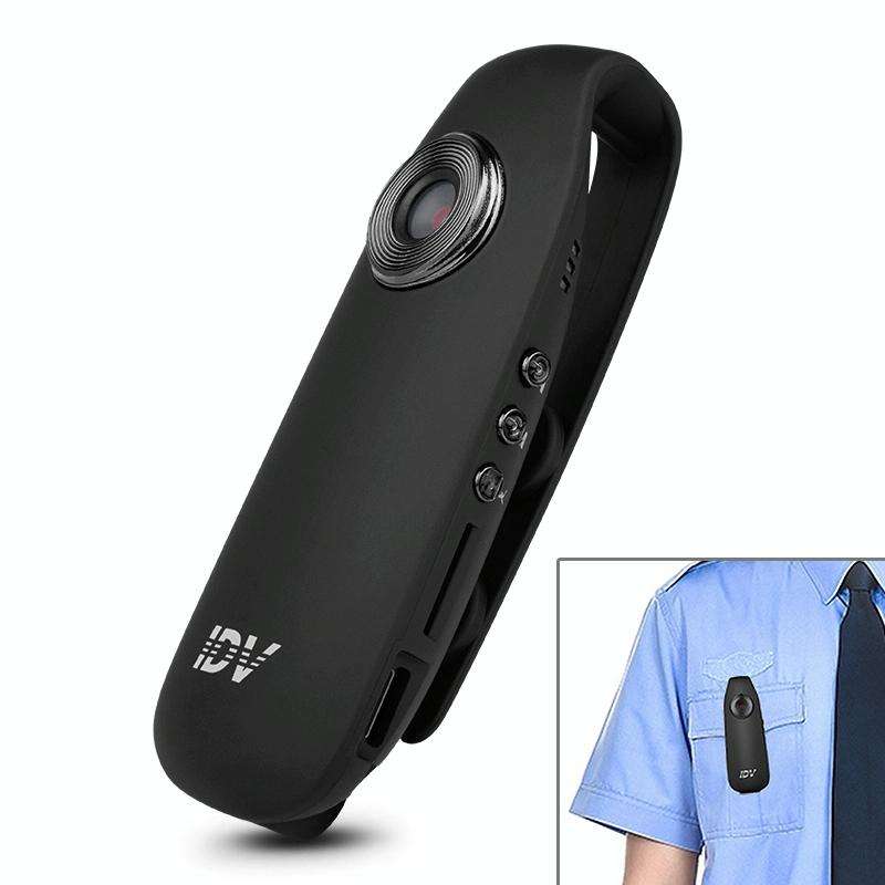 IDV 007 HD 1080P Clip Design Law Enforcement Recorder Portable Mini Monitoring Recorder, Support ...