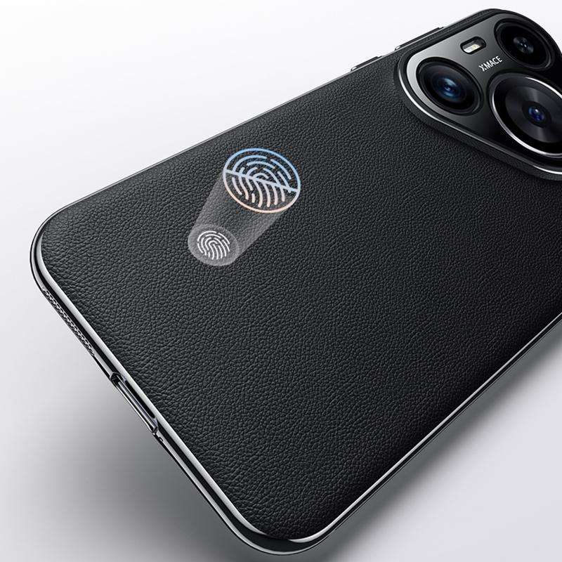 For Huawei Pura 70 Ultra Plain Leather Series Shockproof Phone Case(Silver)