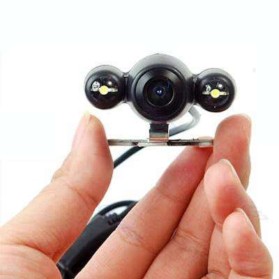 2.4G Wireless GPS Night Vision Car Rear View Backup Camera with 2 LED, Wide viewing angle: 120 (W...