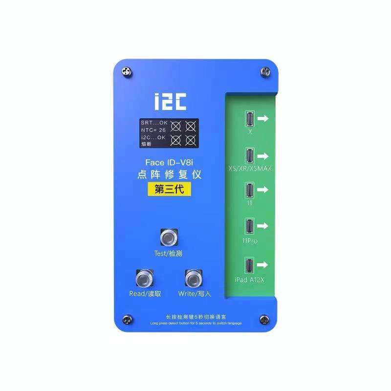 i2C IFace-V8i 3rd Face ID Dot Matrix Projection Repair Programmer With Flex Cable For iPhone X-12...