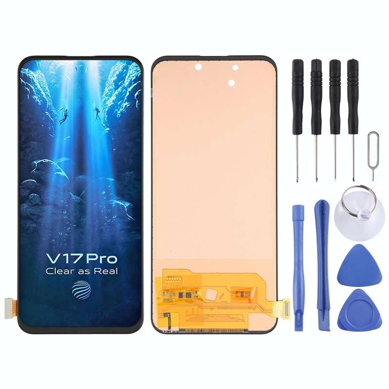 TFT Material LCD Screen and Digitizer Full Assembly (Not Supporting Fingerprint Identification) f...