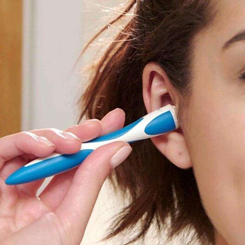 Smart Swab Plastic Ear Cleaner Earwax Removal Tool with 15 Replacement Parts