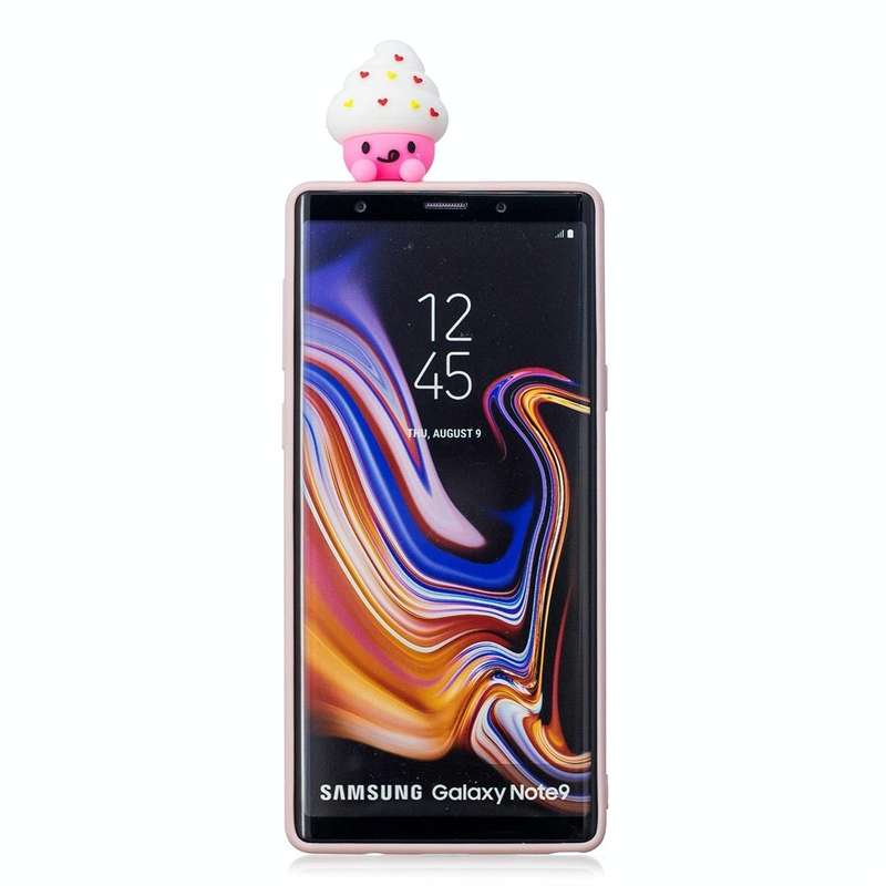 For Galaxy Note 9 Shockproof Cartoon TPU Protective Case(Ice Cream)