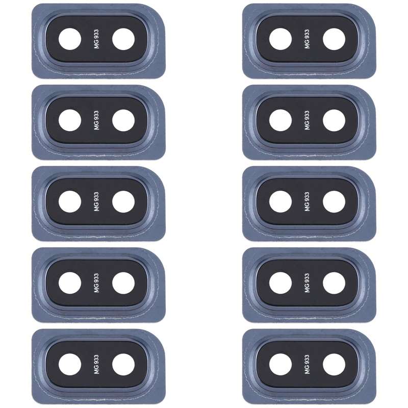 For Samsung Galaxy A10 10pcs Camera Lens Cover (Black)