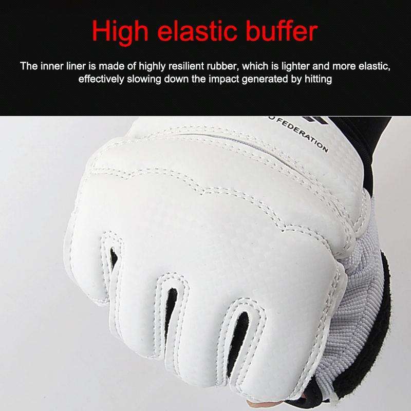 Half Fingers Adults Sandbag Training Boxing Gloves PU Leather Fitness Sparring Taekwondo Gloves, ...