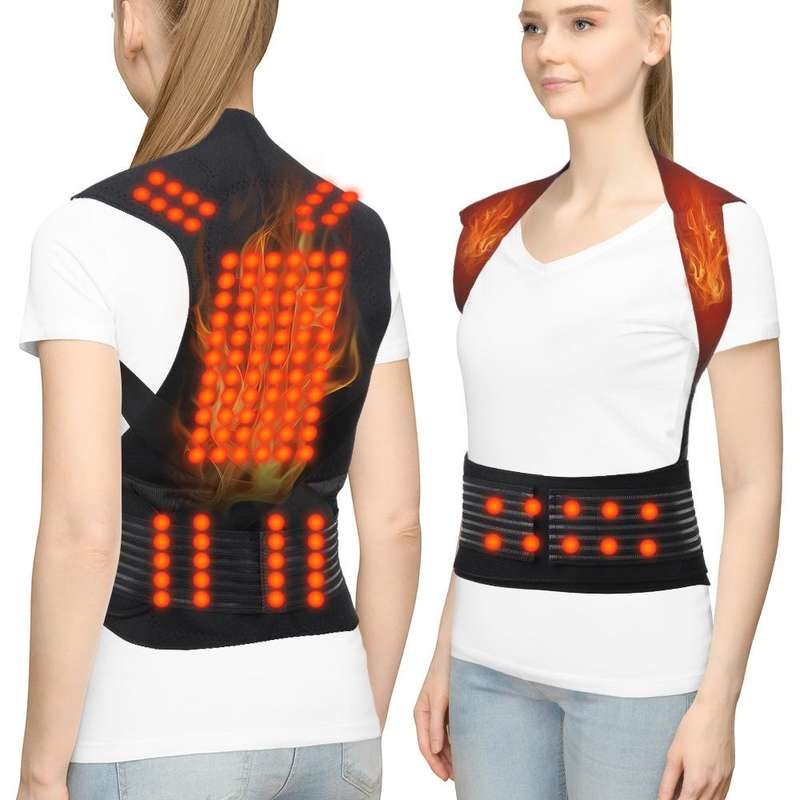 HailiCare Household Neck Back Waist Protector Waistcoat Warm Vest Protective Gear with Magnet The...