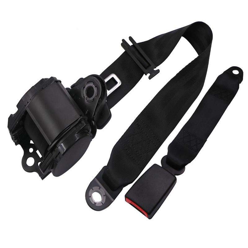 Universal 3-point Car Retrofit Seat Belt With Emergency Locking(Braided Straps)