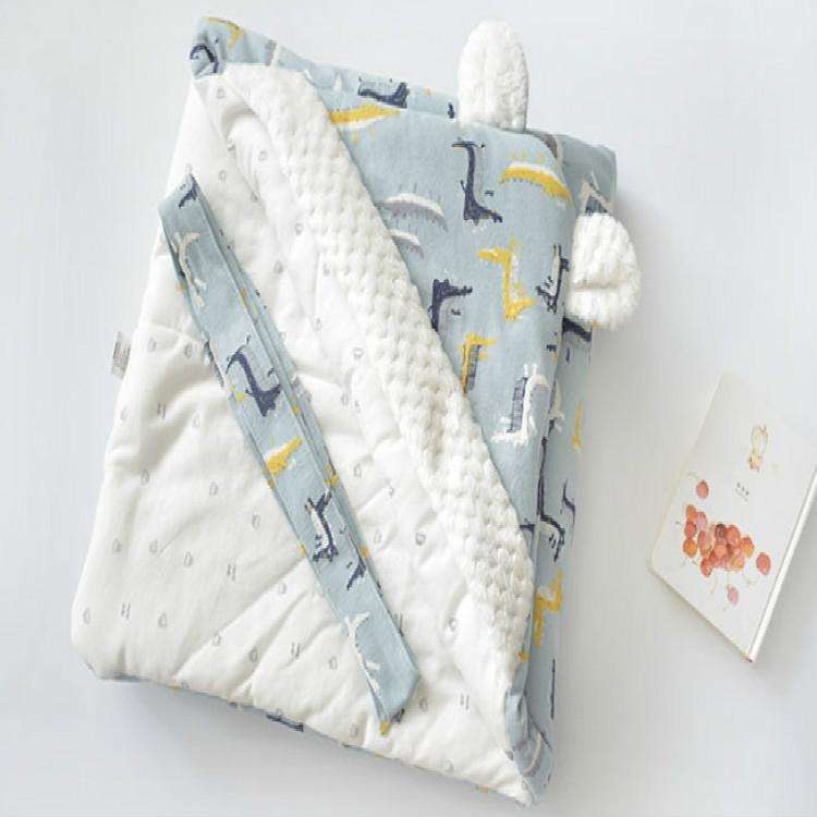 Cartoon Cotton Baby Holding Blanket(Crocodile Kingdom)