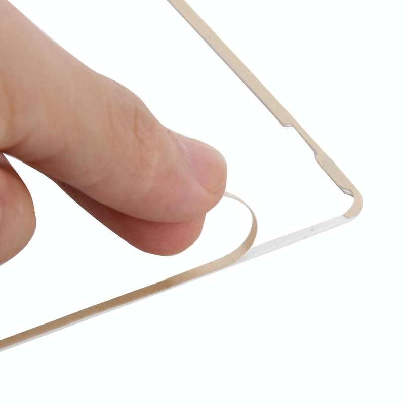 LCD Frame Front Housing Bezel Frame with Adhesive Sticker for iPad 2(White)