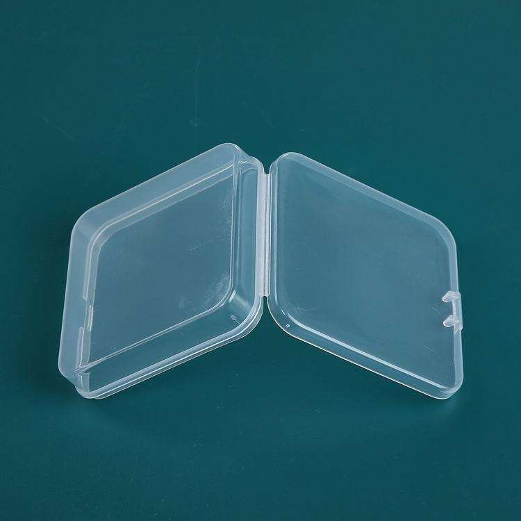 20 PCS Square Plastic Box With Cover Transparent Storage Box PP Parts Tool Box Electronic Compone...