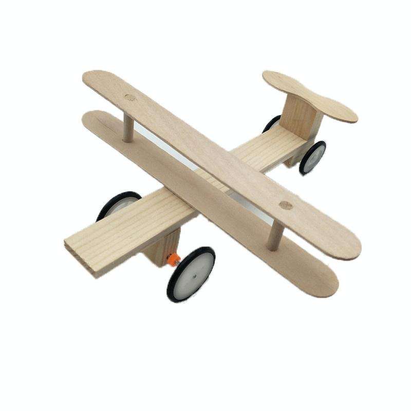 Children Technology Small Production DIY Electric Taxi Aircraft Model Handmade Materials Teaching...