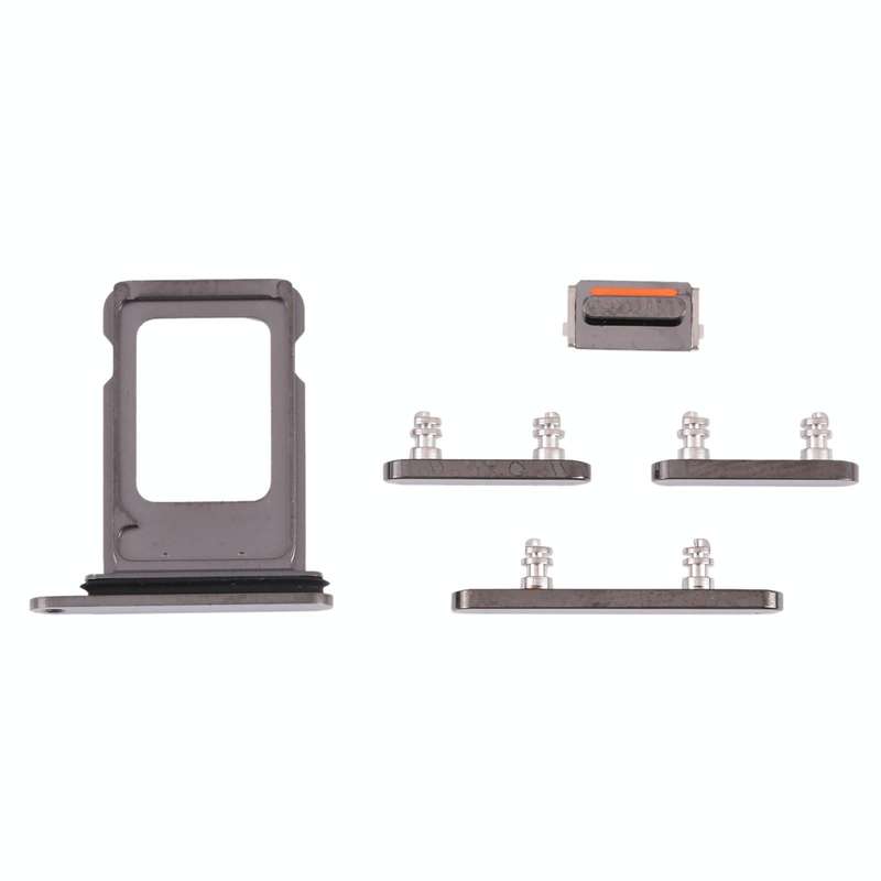 SIM Card Tray + SIM Card Tray + Side Keys for iPhone 13 Pro(Graphite)
