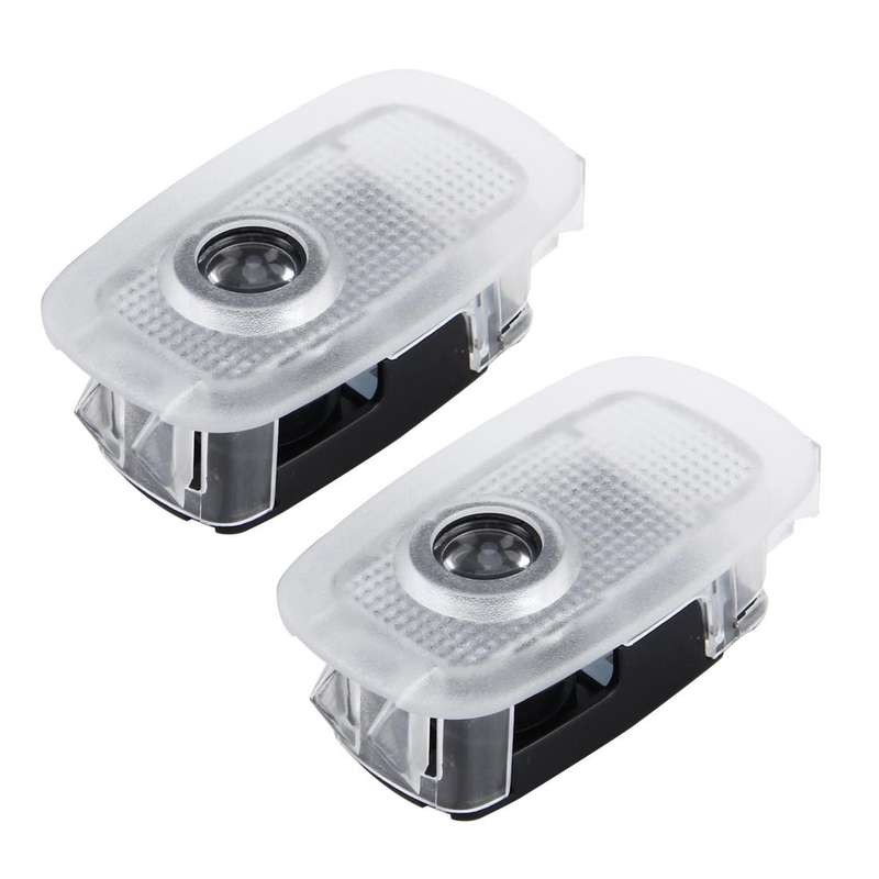 2 PCS LED Car Door Welcome Logo Car Brand 3D Shadow Light for Mercedes-Benz S (W221) 2006--2013