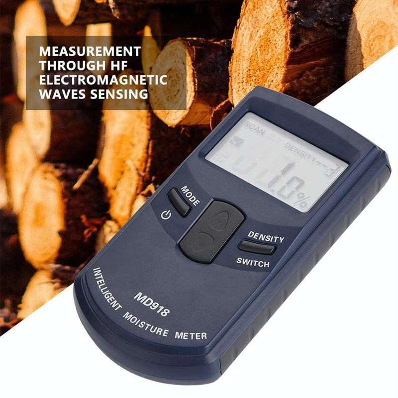 Digital Moisture Meter (MD918)(Dark Blue)