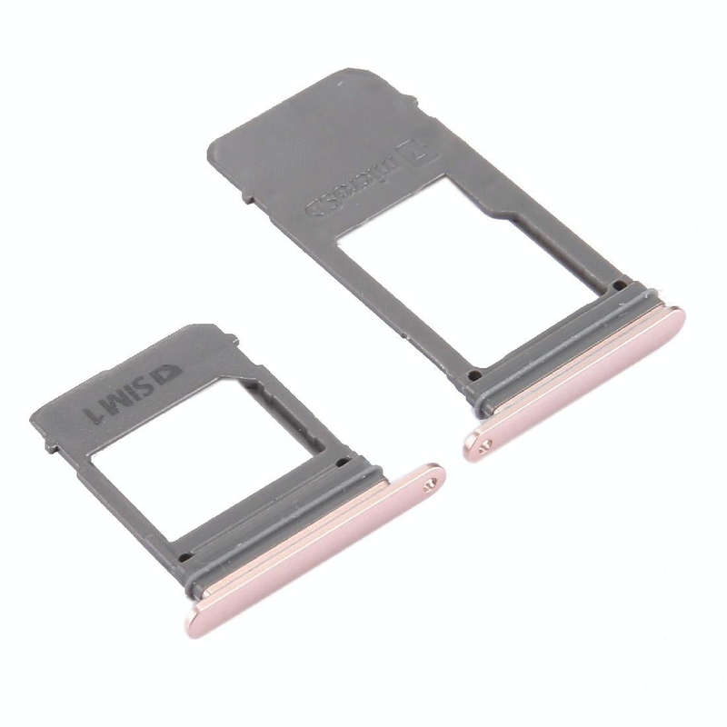 For Galaxy A5 (2017) / A520 & A7 (2017) / A720 SIM Card Tray + Micro SD Card Tray, Single Card (P...