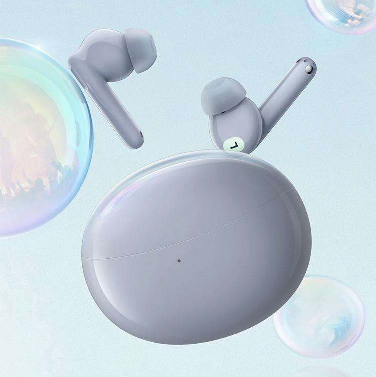OPPO Enco Air2 Pro Wireless In-Ear Active Noise Reduction Music Gaming Bluetooth Earphones(Grey)