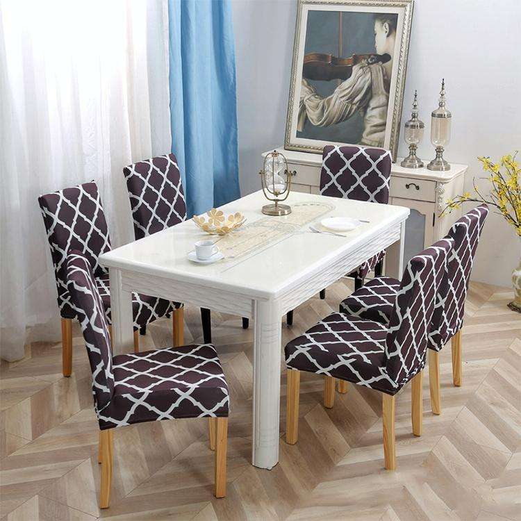 Universal Simple Stretch Chair Cover(Dark Blue)