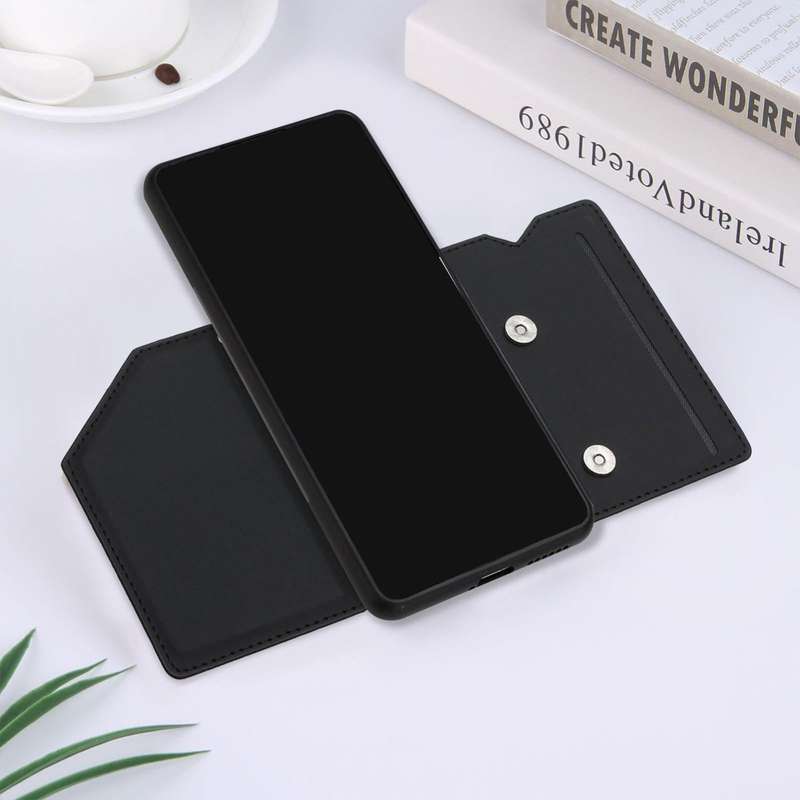 For Xiaomi Mi 11T / Mi 11 Pro Skin Feel PU + TPU + PC Back Cover Shockproof Phone Case with Card ...