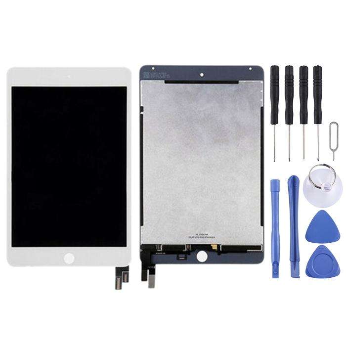 OEM LCD Screen for iPad Mini 5 (2019) / A2124 / A2126 / A2133 with Digitizer Full Assembly (White)