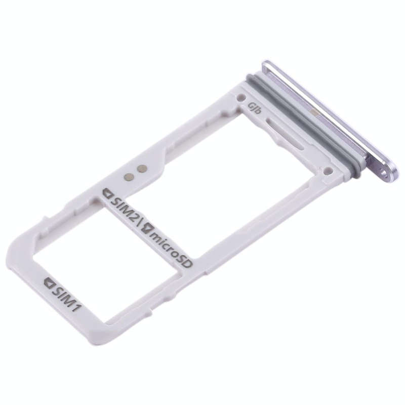 For Galaxy S8 / S8+ 2 SIM Card Tray / Micro SD Card Tray (Grey)